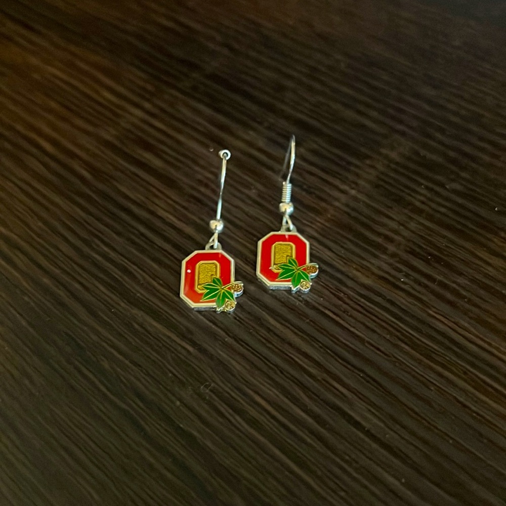 Ohio State Earrings